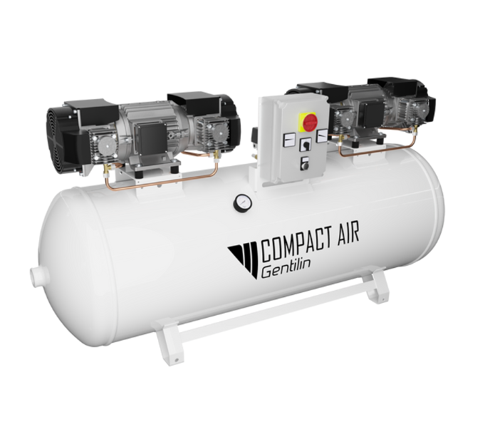 Gentilin ölfreier Kompressor ESK1320/500 – Der leise Power-Speicher