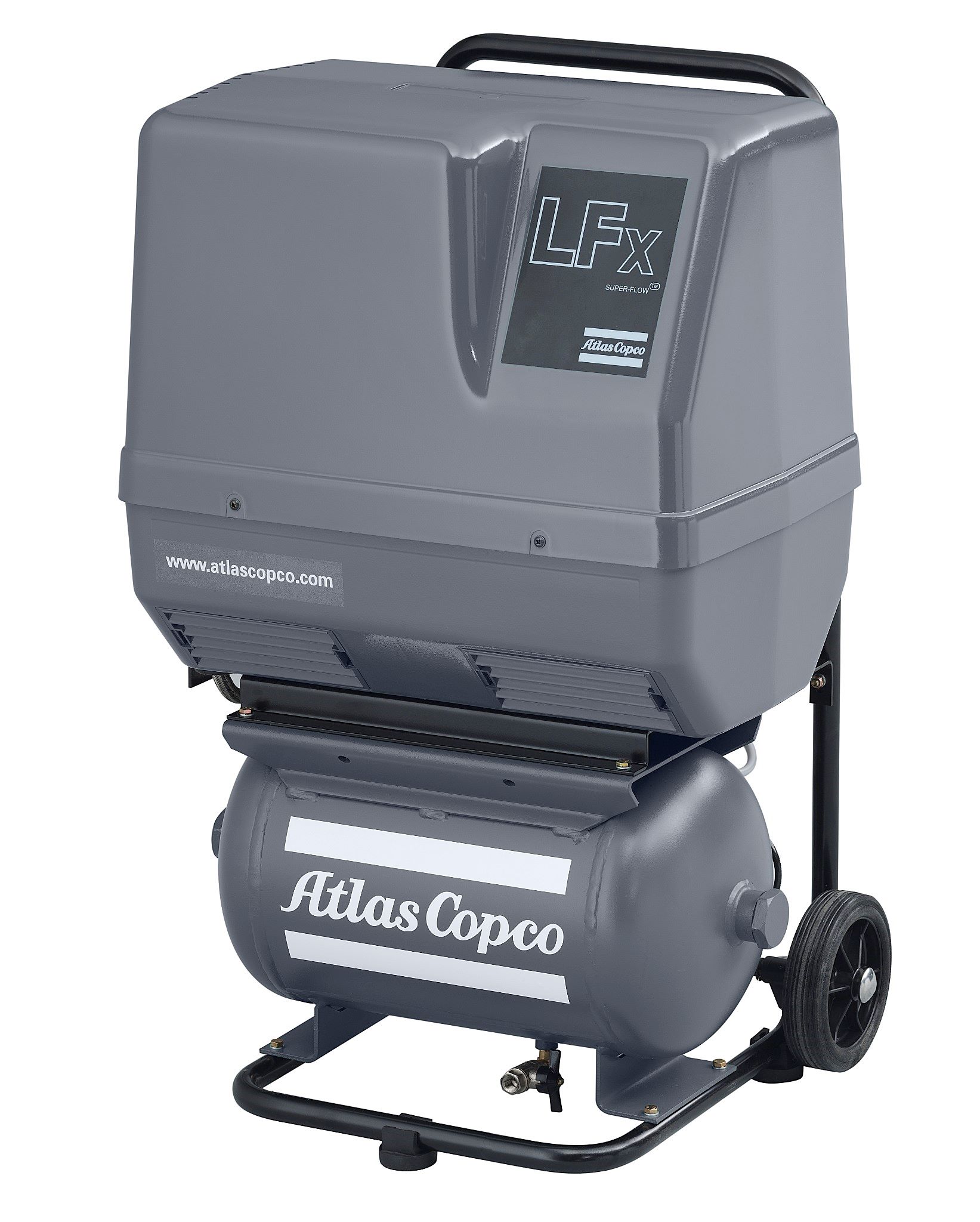 Atlas Copco Kolbenkompressor LFx 1,5 - 10 bar Trolley / 20 400V