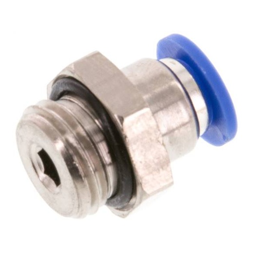 Collegamento a spina dritta G 1/4"-6mm, standard IQS