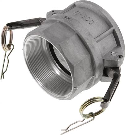 Kamlock-Kupplung (D) Rp 3"(IG), Aluminium