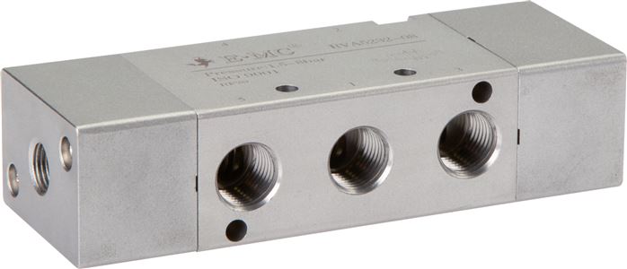 5/2-Wege Pneumatikventil, Impulsventil, G 1/4" (Pilot G 1/8")