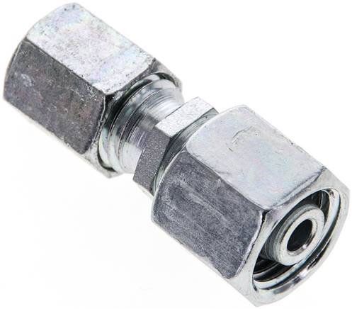 Reduziereinsatz 8 L-6 L (M12x1,5), Stahl verzinkt, mit Dichtkegel und O-Ring