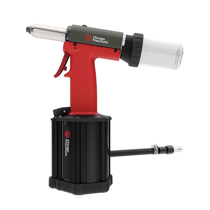 Chicago Pneumatic Druckluft Nietpistole, Stahl-Blindniete bis zu 5mm