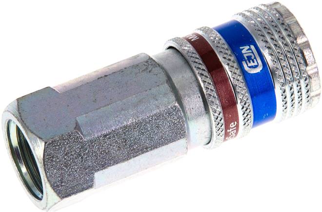 CEJN 3-fach Wandverteiler – Druckluft-Sicherheitskupplung NW7 Für Werkstatt