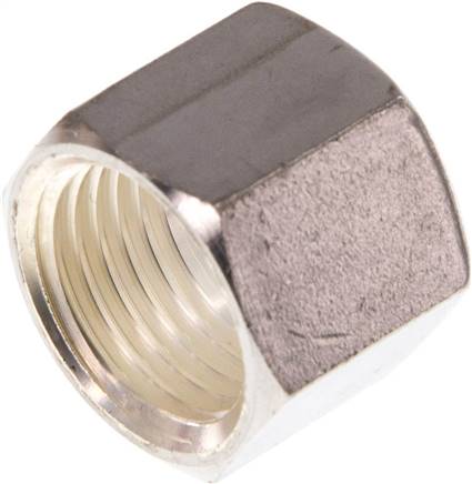 Überwurfmutter f. Schneidringverschr. 10 L (M16x1,5), Klemmring 1.4571 (NC)