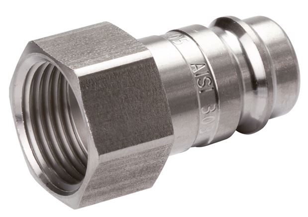 Kupplungsstecker (NW10) G 3/4"(IG), Edelstahl