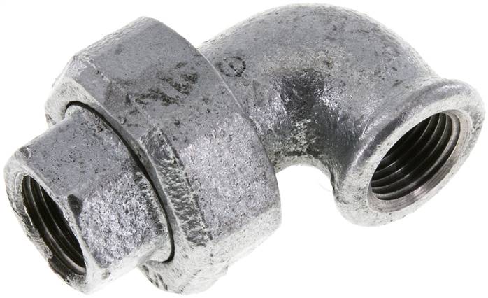 Winkel-Verschraubung flach dichtend Rp 1/2" (IG)