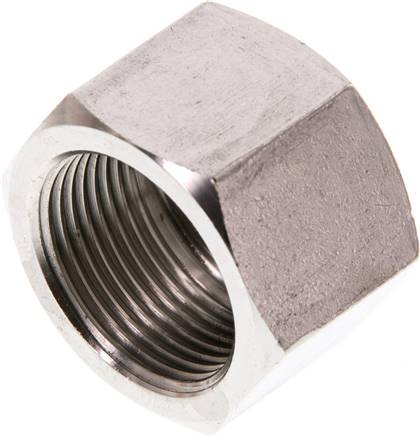 Überwurfmutter f. Schneidringverschr. 16 S (M24x1,5), 1.4571