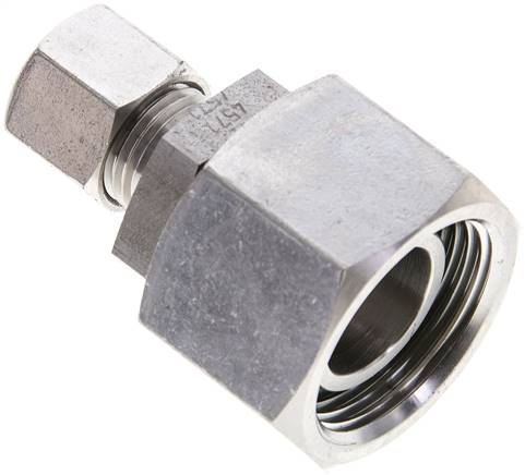 Reduziereinsatz 22 L-10 L (M16x1,5), 1.4571, mit Dichtkegel und O-Ring