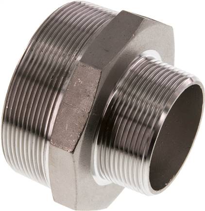 Doppelnippel R 3"-R 2", 1.4408