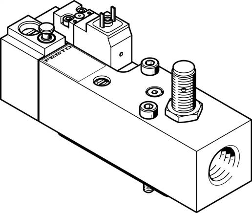FESTO VABF-S6-1-P5A4-N12-4-1-P (558232) Druckaufbauventil