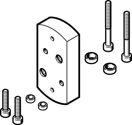 FESTO DHAA-D-H5-10-Q11-8 (2789655) Adapterbausatz