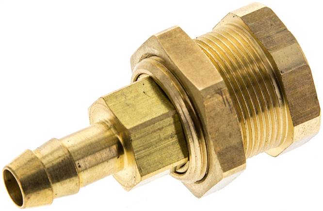 Abreiß-Schnellkupplung (NW5) 8 (5/16")mm Schlauch, Messing