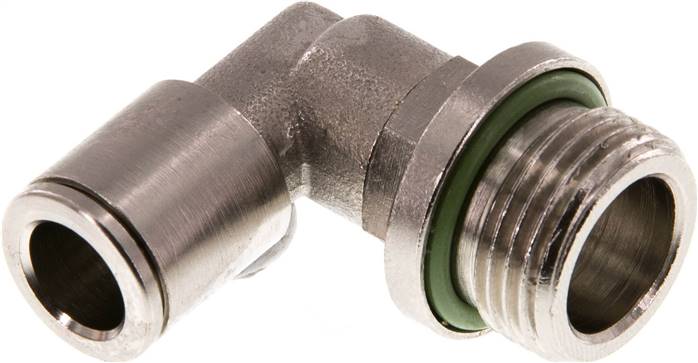 Winkel-Steckanschluss G 3/8"-8mm, IQS-MSV (Hochtemperatur), Dichtung FKM
