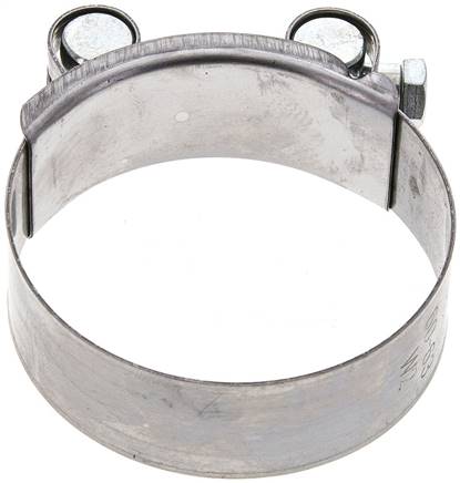 22mm Eco-Gelenkbolzenschelle, 60 - 63mm, 1.4016 (W2)