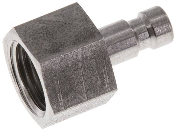 Kupplungsstecker (NW2,7) G 1/8"(IG), Edelstahl