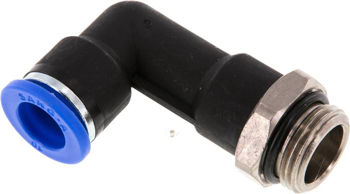 Winkel-Steckanschluss, lang G 3/8"-10mm, IQS-Standard, langer Körper