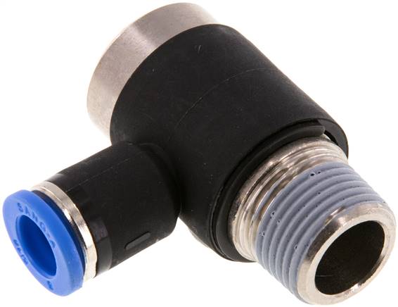 Winkel-Steckanschluss, I-Skt. R 3/8"-8mm, IQS-Standard