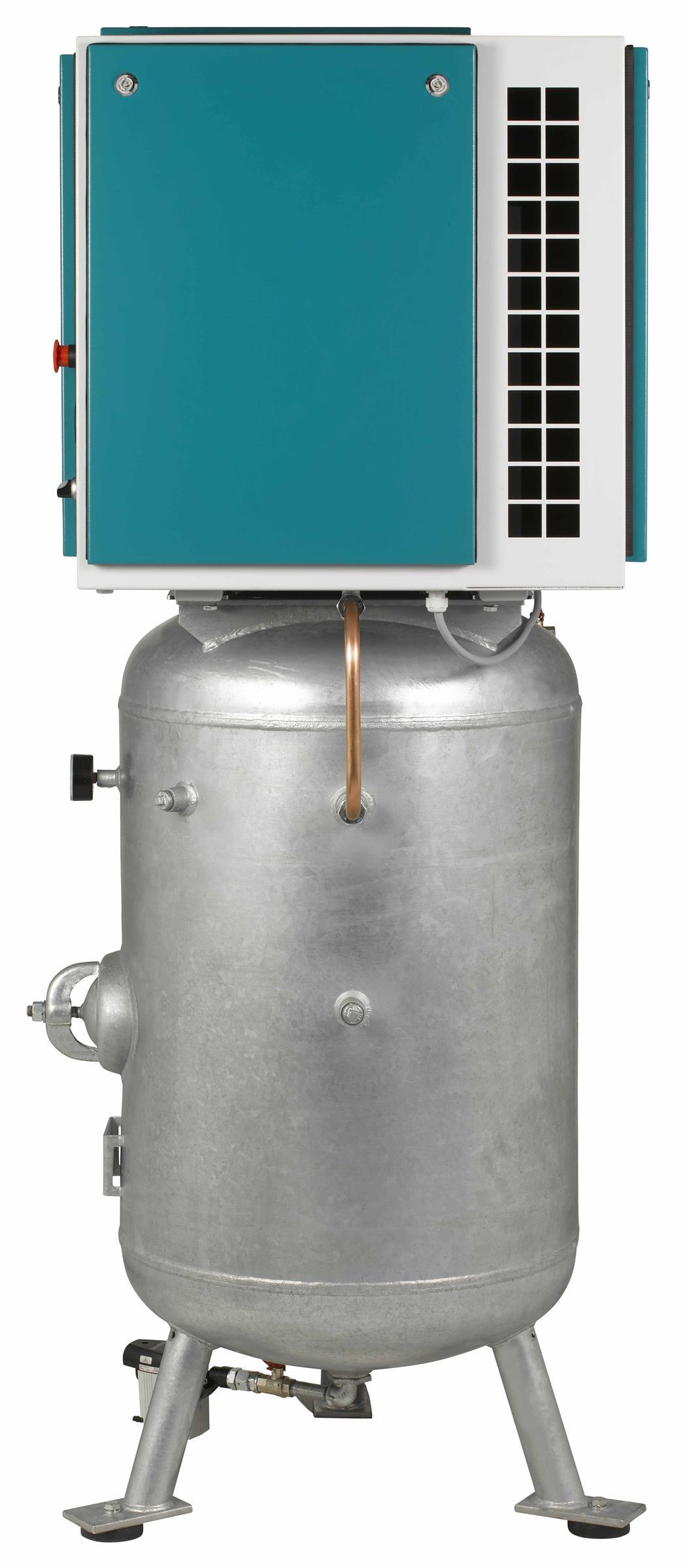 RENNER RIKO 700/270 ST-S Industrie-Kolbenkompressor 10 bar - Behälter, Schalldämmhaube