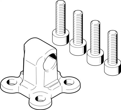 FESTO SUA-25-R3 (176885) Schwenkflansch