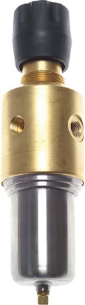 Filterregler, Messing, G 1/4", 0,2 - 3bar (Standard)