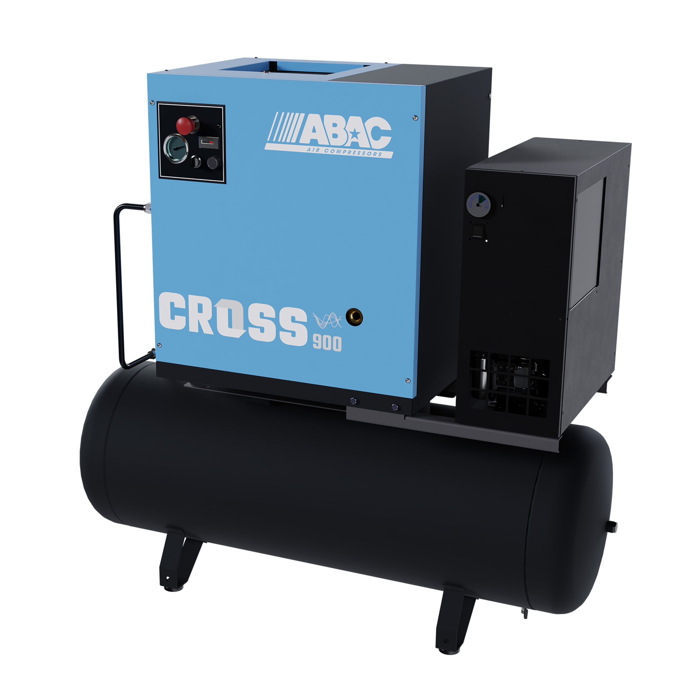ABAC Schraubenkompressor CROSS 900E 200 Liter-AD2000, 1839025644
