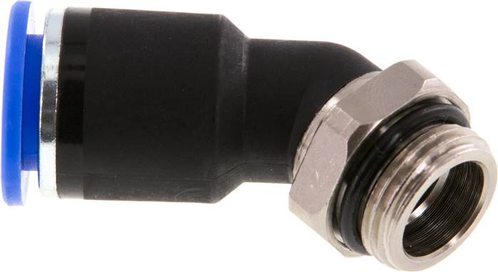 45°-Steckanschluss G 3/8"-12mm, IQS-Standard