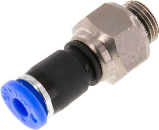 Gerade Drehverschraubung G 1/8"-4mm, IQS-Standard