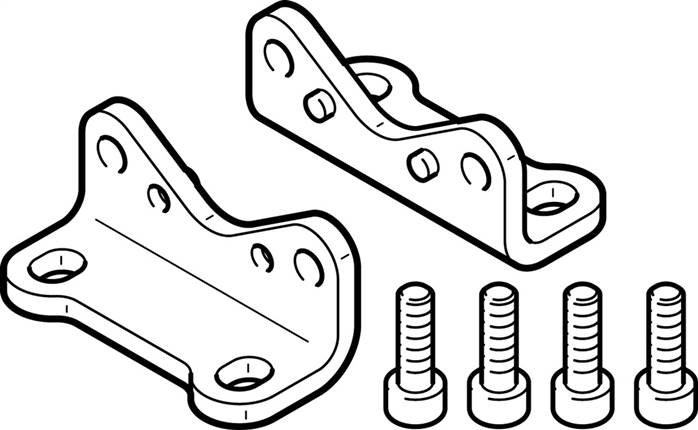 FESTO HP-25 (150731) Fußbefestigung