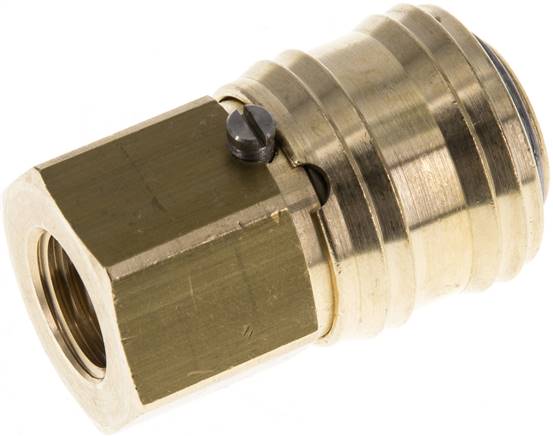 Schnellkupplung (NW7,2) m. Verriegelung G 1/4"