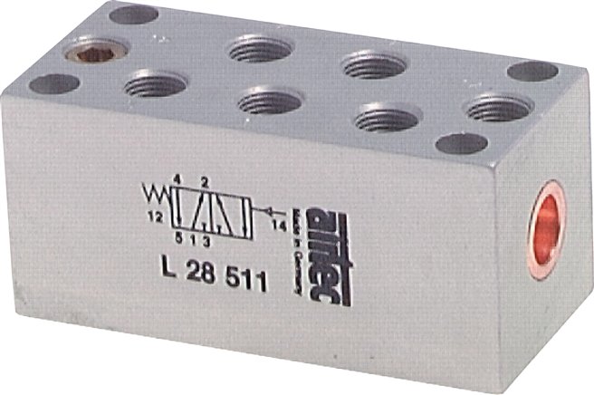 5/2-Wege Pneumatikventil mit Feder, M 5