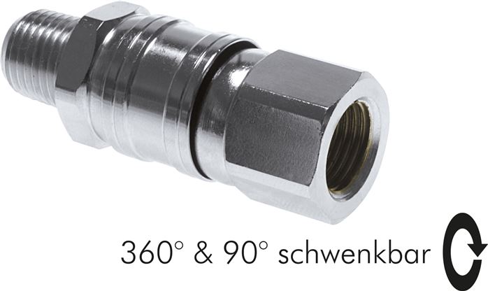 Drehgelenk R 3/8"-G 3/8"