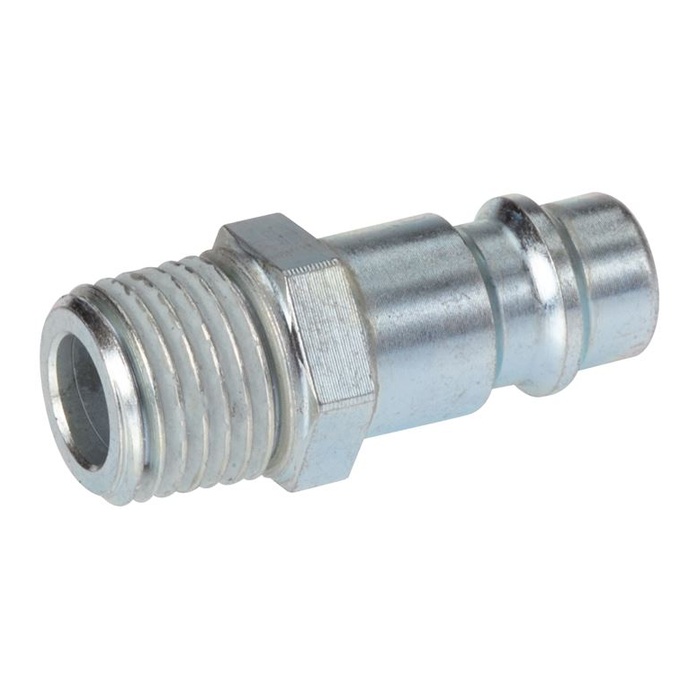Kupplungsstecker (NW7,2) R 1/4"(AG), Stahl gehärtet & verzinkt