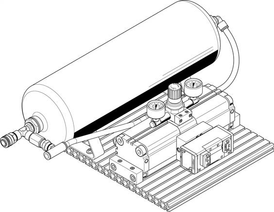 FESTO DPA-63-10-CRVZS20 (552934) Druckbooster