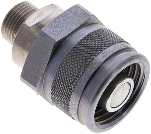Hydraulik-Rohrleitungskupplung, Stecker Baugr.2, 12 S (M20x1,5)