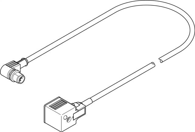 FESTO NEBV-A1W3-K-0.3-N-M12W3 (3579461) Verbindungsleitung