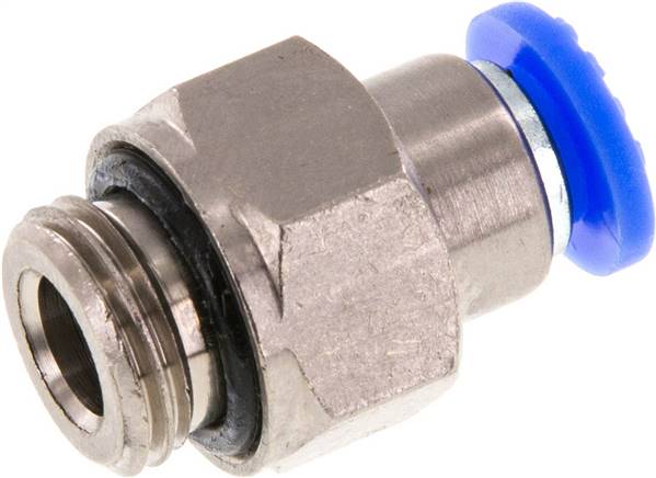 Steckanschluss, selbstabsperrend G 1/4"-6mm, IQS-Standard