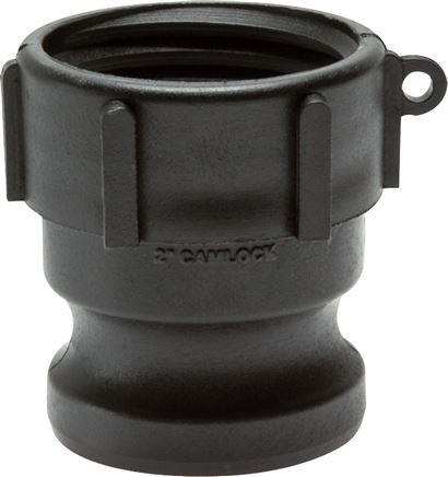 Kamlock-Stecker (A) S 100x8, DN 25 (1"), für IBC-Container