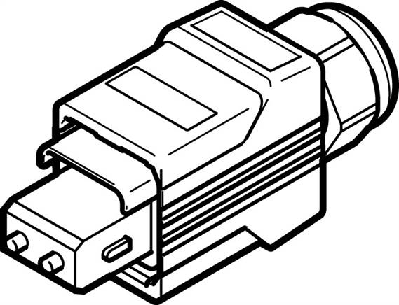 FESTO FBS-SCRJ-PP-GS (571017) Stecker