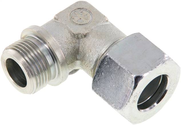 Winkel-Schneidringverschraub. G 3/4"-20 S (M30x2), Stahl verzinkt