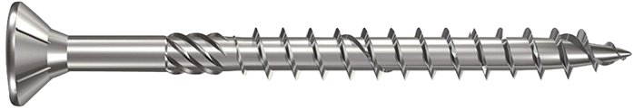 Spanplatten-Senkkopfschraube, TORX, 3,5x35, Stahl verzinkt, weiß