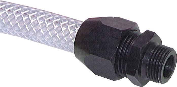 Gerade Verschraubung G 3/8"-20x13mm, Aluminium