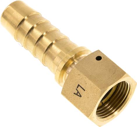 Schlauchtülle, DIN EN 14423 G 3/4"-19x33mm, Messing