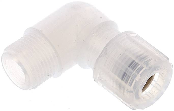 Winkel-Verschraubung G 3/8"-10x8mm, PFA