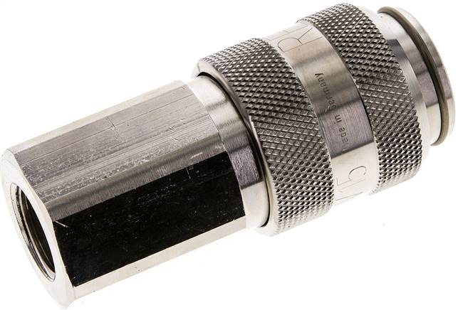 Schnellkupplung (NW15) G 1/2"(IG), Messing vernickelt