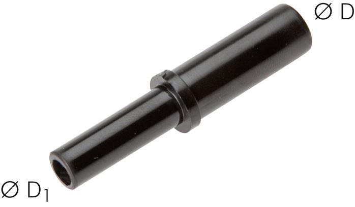 Stecknippel 10mm-8mm, IQS-Standard