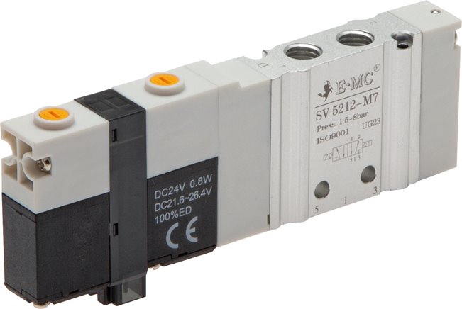 Magnetventil für S1V, 2x 3/2-Wege (NC/NC) Typ SV 5412-M5Y
