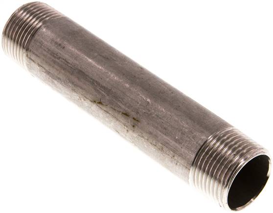 Rohrdoppelnippel R 3/4"-120mm, 1.4571