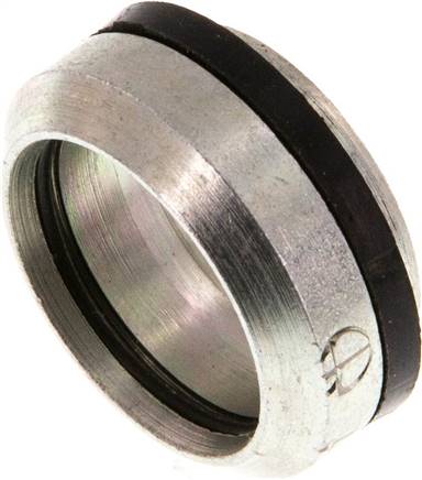 Schneidring Stahl verzinkt mit Elastomerdichtung 16 S (M24x1,5)