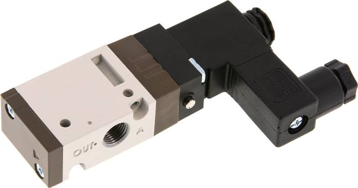 3/2-Wege Magnetventil, G 1/8", Federrückstellung (NC), 24 V=